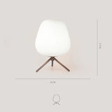 Designer Rituals Table Lamp Foscarini Whorls Cocoon Desk Lighting For Bedroom Kitchen Study Room Milky White Glass Table Light