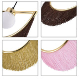 Nordic chandelier ins style tassel Glass ball chandelier minimalist hotel bedroom bedside lamp girl lamp restaurant drop light