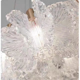 Nordic New Highend Acrylic Flower Pendant Lamp Living Room Restaurant Bedroom Villa Hotel Creative Chandelier Art Lighting Decor