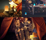 13 Colors Changing Night Light RGB Remote Control Touch Dimmable Lamp Portable Table Bedside Lamps USB Rechargeable Night Lights