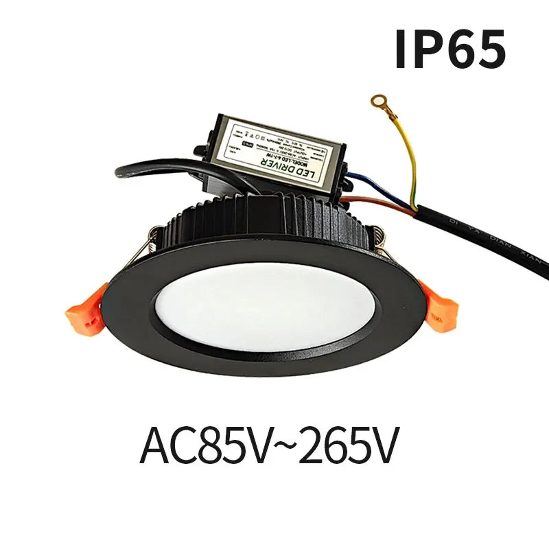 220V IP65 downlight waterproof DC12V LED ceiling light outdoor spotlights for recessed 3W 5W 12W High brightness lighting