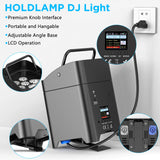 4-Pack 6x18W 6-in-1 RGBAW+UV Wireless Par Lights with Carrying Bag - DMX, Remote & WiFi LED Stage Lighting for DJ, Bar & Party