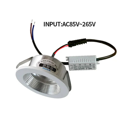 Recessed mini Spotlight 3w LED ceiling light 110 volt 220V indoor embedded small downlight with driver set