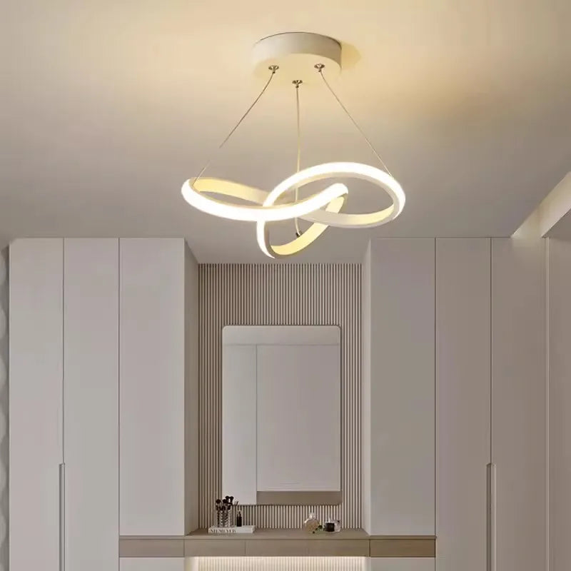 Modern LED Dining Room Lamp Personality Creativity Simple dining room chandelier Nordic Modern Simple Dining Room Hotel Lamp