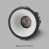 DC24V Constant Pressure Recessed LED Spotlight 5W 7W 9W 15W Round Ra93 Downlight for Tuya Zigbee BLE DALI DT8 Matter KNX System