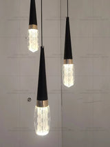 Nordic Modern Home Decoration Chandelier Hanging Stairs Pendant Light Villa Living Room Kitchen Pendent Lamp Indoor Lighting