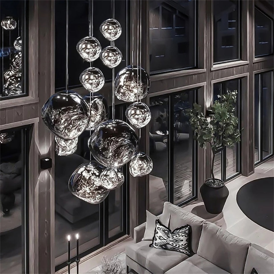 Modern LED Lava Pendant Lights Nordic Living Room Bedroom Lamp Kitchen Home Decor Light Indoor Lighting Loft Bar Hanging Lamps
