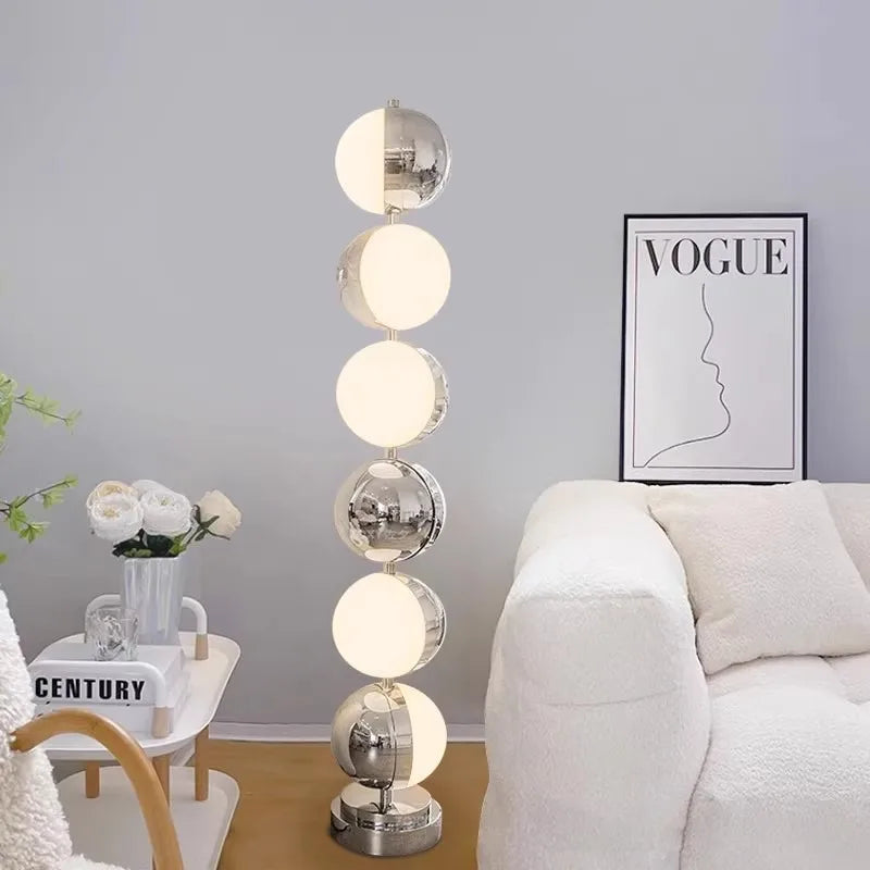 Bauhaus Retro Design Lamping Sphere Floor To Ceiling Living Room Sofa Floor Lamp Bedroom Decoration Atmosphere Lamps