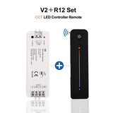 3-Channel RGB & CCT LED Controller - Wireless RF Dimmer for Smart Home Lighting