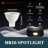 20-Pack MR16 LED Spotlights - GU5.3 12V / 110V / 220V Bi-Pin Bulbs
