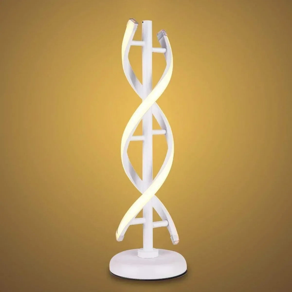 Nordic RGB LED Floor Lamp - Postmodern Spiral Corner Light for Living Room