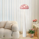 2025 New Floor Lamp Living Room Sofa Side Atmosphere Mushroom Floor Lamp Bedroom Bed Cute Cream Wind Dopamine Children