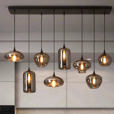 Modern Glass Led Lights Pendant Lamps for Living Room Chandeliers for Dining Room Hanging Light Indoor Lighting Suspension