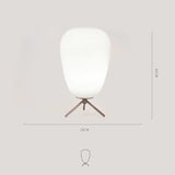 Designer Rituals Table Lamp Foscarini Whorls Cocoon Desk Lighting For Bedroom Kitchen Study Room Milky White Glass Table Light