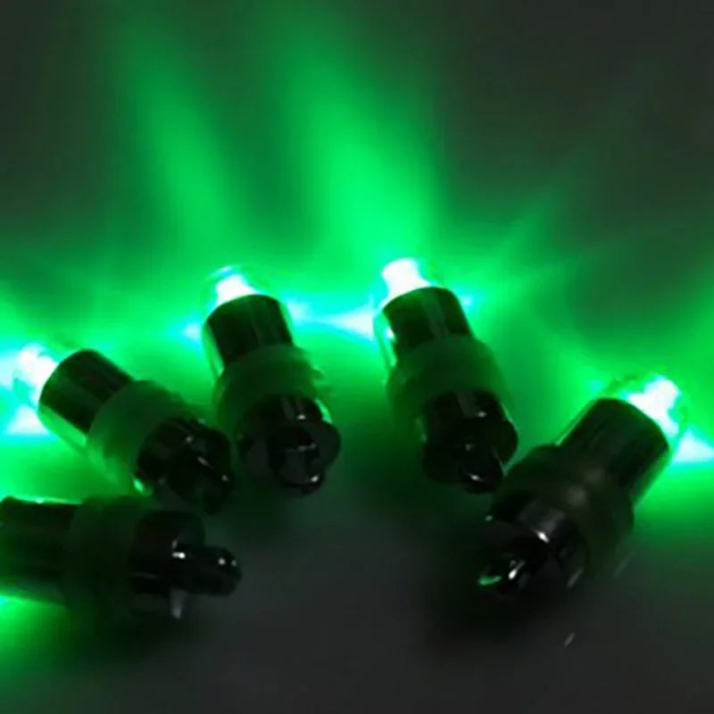 10-50PCS Non-Blinking Mini LED Balloon Lights - Waterproof Submersible Party Lamps