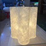 Nordic Wabi-Sabi Dupont Paper Pendant Light - Durable Fabric Ceiling Chandelier Lamp Fixture for Living Room, Dining Area, Hotel & Villa Hall Decor