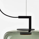 Nordic Glass Pendant Light - Minimalist Art Hanging Lamp for Bedroom & Bedside