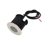 Waterproof Outdoor LED Light, Stainless Steel IP68 Terrace and Garden Ground Light, RGB RGBW, Recessed in Ground Lamp 12V/24V 2W