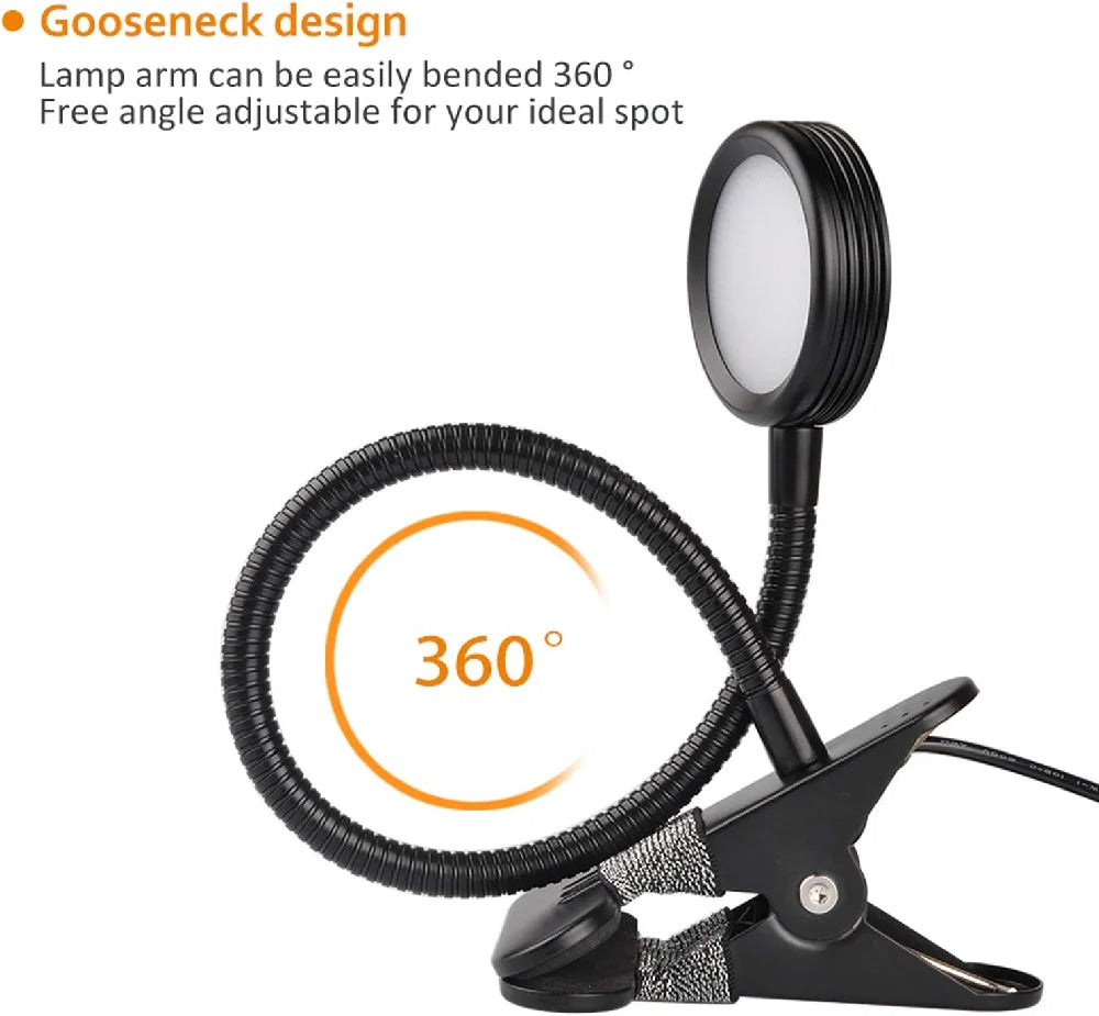 LED Clap On Desk Book light For Children Study Work Dimmable Adjustable Arm Eye-protection Reading lighting Lamp Promotion