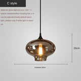 Modern Glass Chandeliers For Dining Tables Living Room Kitchen Office Coffee Hanging Lamp Nordic Home Pendan Light