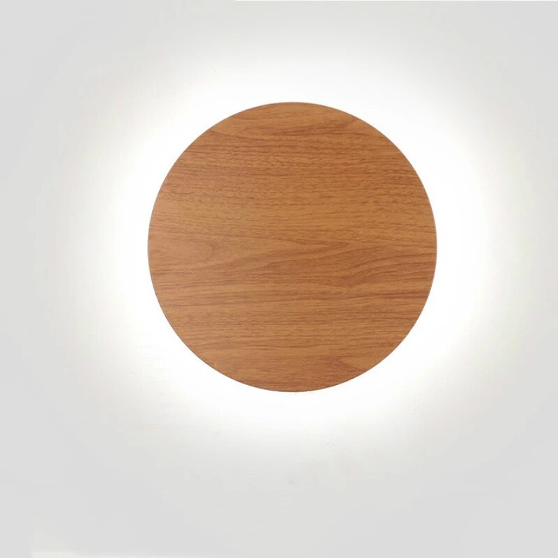 10w/15w/20w New Nordic LED Wall Lamps House Round Wall Lighting Living Hallway Light Fixtures Bedroom Sconce Bedside Wall Light