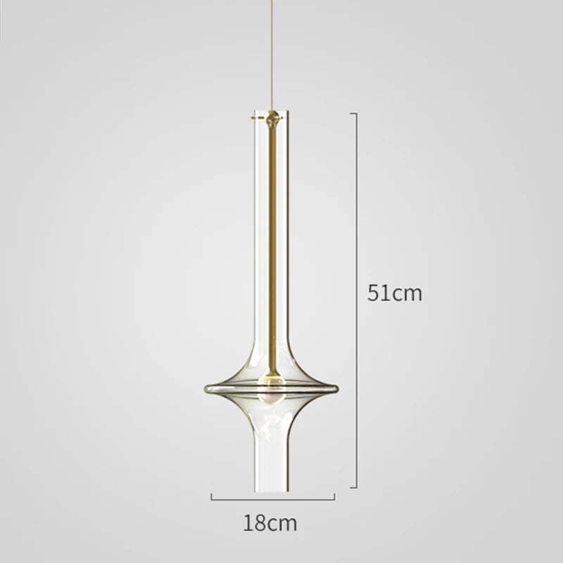 Post Modern Pendant Lamp Nordic Luxury Glass Pendant Light Loft Kitchen Hanging Lamps Bedroom Lamps Pendant Suspension Luminaire