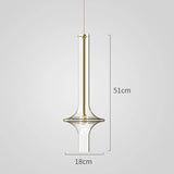 Post Modern Pendant Lamp Nordic Luxury Glass Pendant Light Loft Kitchen Hanging Lamps Bedroom Lamps Pendant Suspension Luminaire
