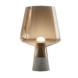  Table Lamp Modern Cement Table lights For Bedroom Living Room Bedside Decors Industrial Glass Desk Lamp