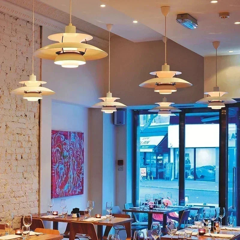 Danish Design Pendant Light Colorful Umbrella Led Hanging Lamp Live Room Simplicity Kitchen Paulsen High Quality Hanging Lamp