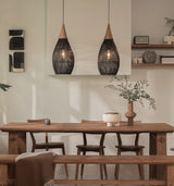 2026 Southeast Asian Rattan Lamps Handmade Pendant Lights Hight Quality Dining Room Restaurant Kitchen Light Fixtures