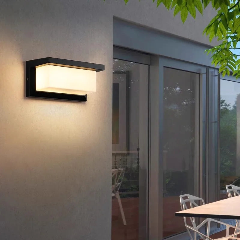 Led Outdoor Wall Lamp Led Outdoor Wall Light Waterproof Light Outdoor Porches Led Light Motion Sensor Light Outdoor Lighting