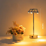 Creative Retro LED Touch Desk Lamp Charging High Pole Spotlights Decoration Lamp Bar Cafe
