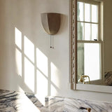 American Retro Wall Lamp Linen Lampshade Design Villa Aisle Led wall Light Bedroom Decor Living Room Indoor Lighting Fixture E27
