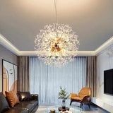 Modern Dandelion LED Lighting Pendant Lights Living Room Dining Room Bedroom pendant Lights Starry Fireball Lighting Fixtures