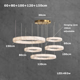 American Marble Black Chrome Gold Dimmable LED 2026 Chandelier Lighting Lustre Suspension Luminaire Lampen For Living Room