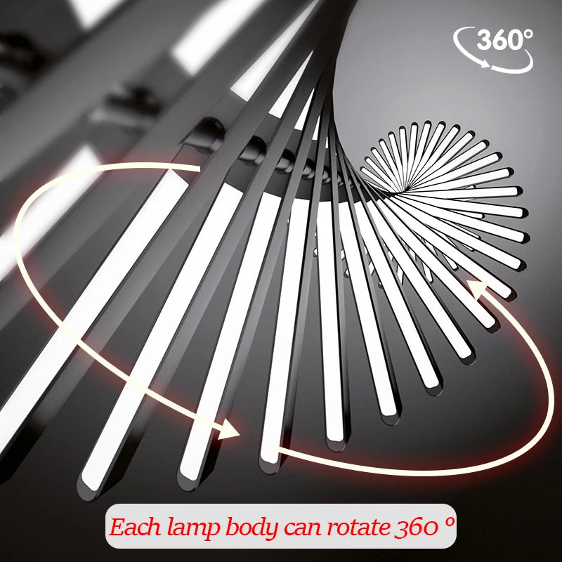 Modern LED Ceiling Chandelier Living Room Lights Home Lustre Interior Decor Dining Table Pendant Lamp Nordic Design Bar Lighting