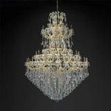 Maria Theresa Chandelier Luxury Clear Crystal Ceiling Chandelier Lighting Led Empire Royal Gold Hanging Light Fixture For Foyer