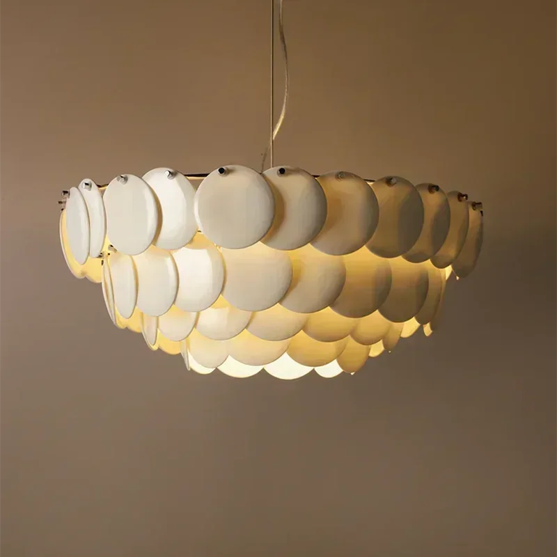 2026 Modern Danish Design White Ceramic Lamp Pembridge Chandelier Creative Hanging Light For Bedroom Living Home Decor Dinning L