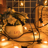Plastics Connectable LED String Light Shatterproof E12 G40 ST38 IP44 Waterproof Garland Garden Fairy lights Wedding Decoration