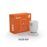 Human Presence Sensor SNZB-06P Microwave Radar Presence Detection Light Sensing Works with Alexa for Smart Home