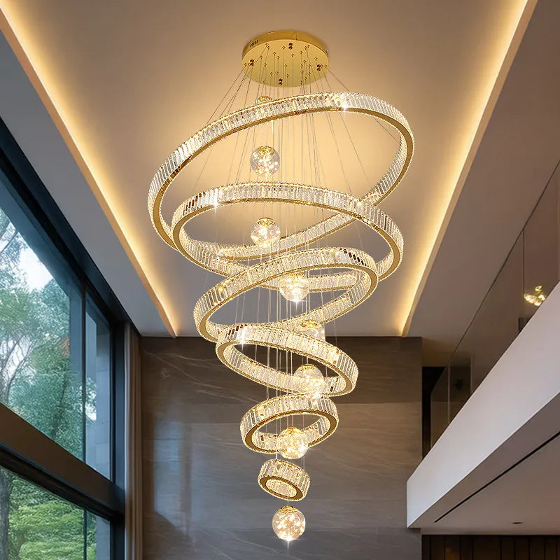 home decorationPendant lights, luxury crystal living room chandelier, bedroom Pendant lamp, ceiling light, indoor lighting