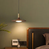 Luxury Walnut Dining Table Chandelier - Creative 3-Head Bedroom Bed Light