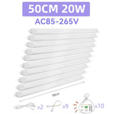 Home Indoor Light Strip High Brightness 90/120cm Tube Linear LED Tube Lamp 220v Lighting Bulb For Bedroom Kitchen Cabinet Lamps