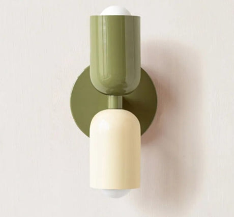 Middle ancient cream colored wall lamp Modern living room Bedside lamp Creative background wall Study corridor wall lamp