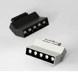 LED Track Light Spotlight Grille Light Surface-mounted Ceiling Light Black White 10W20W Dimmable Commercial Home Indoor Lighting