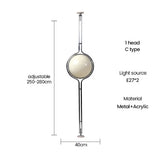 LED Metal Chrome Floor Light Living Room Hotel Room White Acrylic Ball Lights Home Art Deco art work light in stock