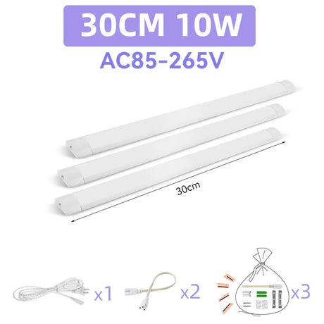 Home Indoor Light Strip High Brightness 90/120cm Tube Linear LED Tube Lamp 220v Lighting Bulb For Bedroom Kitchen Cabinet Lamps
