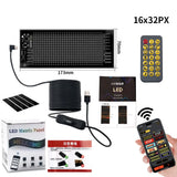 Programmable RGB LED Car Sign - Bluetooth App Scrolling Advertising Display