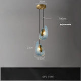 Blue Flower Ceiling Chandelier 2026 Modern Home Decor LED Hanging Lamp Dining Room Lustre Luxury Living Room Art Decor Lamparas