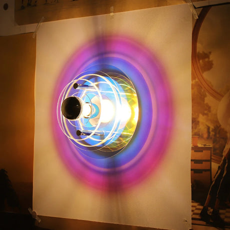 Medieval Space Age Wall Lamp Nordic Creative Colorful Acrylic Wall Light For Living Room Bedroom Home Decors Sconce Loft Fixtures